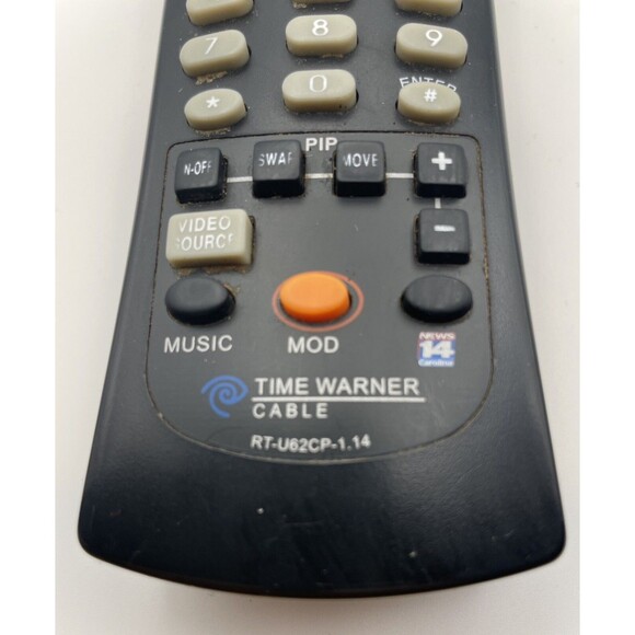 Time Warner Cable TWC TV Remote Synergy RT-U62CP-1.14 Good Condition - Picture 3 of 5